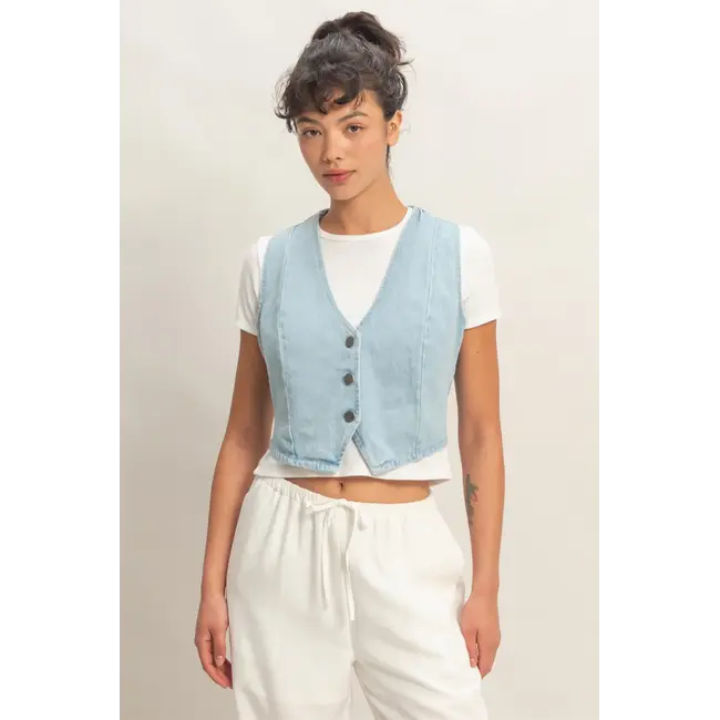 Double Zero Double Zero Denim Vest (DZ26C736)