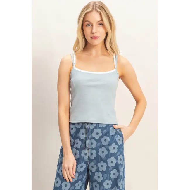 HYFVE HYFVE Double Strap Ribbed Tank (HF26A121)