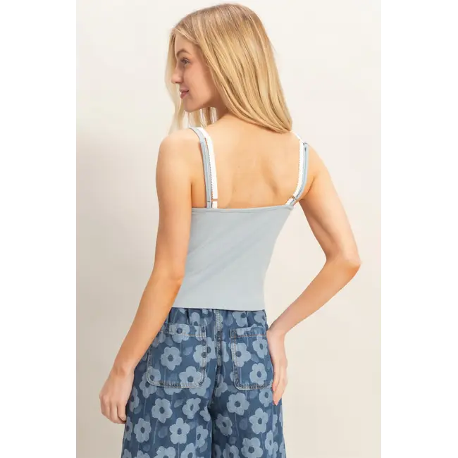 HYFVE HYFVE Double Strap Ribbed Tank (HF26A121)