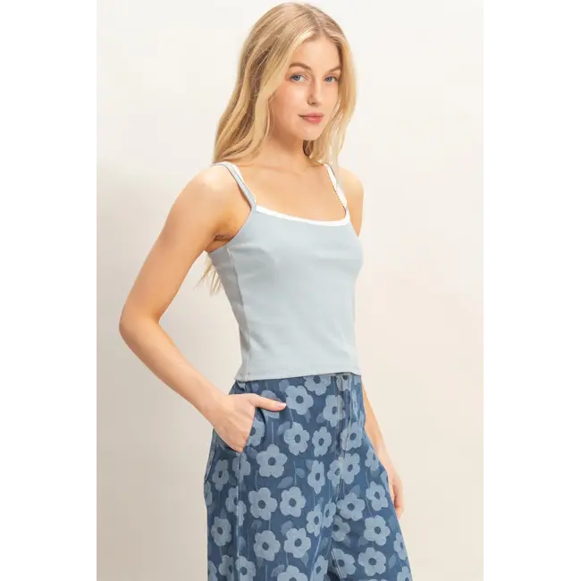 HYFVE HYFVE Double Strap Ribbed Tank (HF26A121)