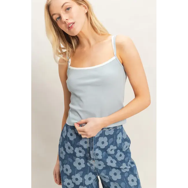 HYFVE HYFVE Double Strap Ribbed Tank (HF26A121)