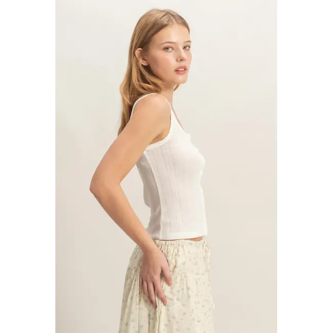 Hyfve Lace Tank Top (HF26A124)