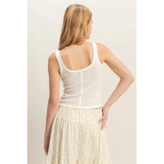 Hyfve Lace Tank Top (HF26A124)