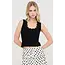 Hyfve Lace Deatil Ribbed Tank (HF26A295)