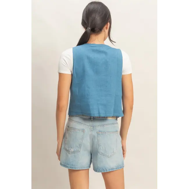Hyfve Embroidered Vest (HF26A298)