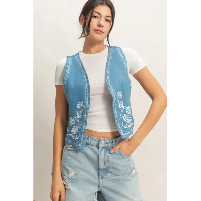 Hyfve Embroidered Vest (HF26A298)