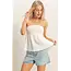 Hyfve Strapless Tie Back Top  (HF26A757)