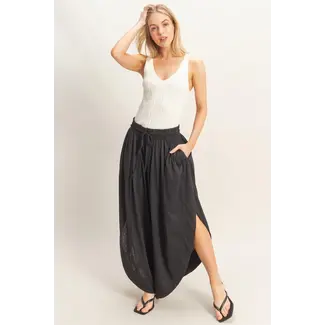 HYFVE HYFVE Tulip Hem Wide-Leg Pants (HF26C047)