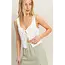 Hyfve Tie Front Lace Ruffle Detail (HF26C298)
