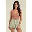 Angie Self Belt Shorts (25Q77)