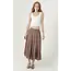 Angie Smock Waist Midi Skirt (B6A73)