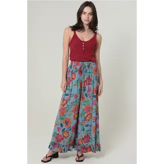 Angie Angie Self Tie Wide Leg Pant (B3717)