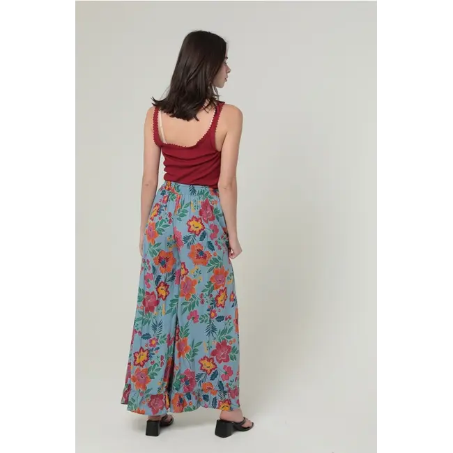 Angie Angie Self Tie Wide Leg Pant (B3717)