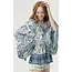 Angie Angie LS Ruffle Top w/ Surplus Neckline (C2F54)
