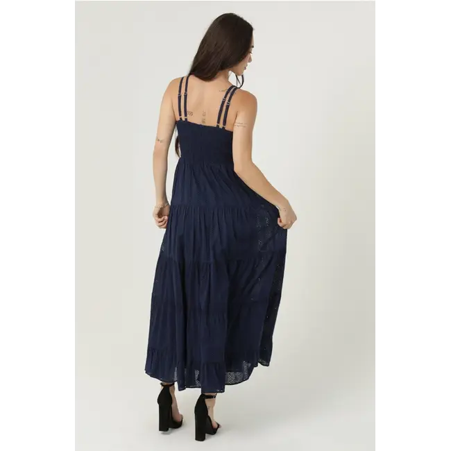 Angie Angie Maxi Dress w/Lace Detail (C4D14)
