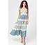 Angie Angie Double Strap Tiered Dress with Crochet (C4J37)