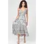 Angie Angie Spag Strap Maxi w/Smock Back(C4E31)