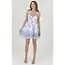 Angie Angie T Back Geometric Floral Short Dress (C4K22)