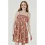 Angie Angie Smocked Top Short Dress (F4H55)