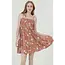 Angie Angie Smocked Top Short Dress (F4H55)
