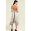 Angie Halter Top Dress With Handkerchief Hem (C4F39)