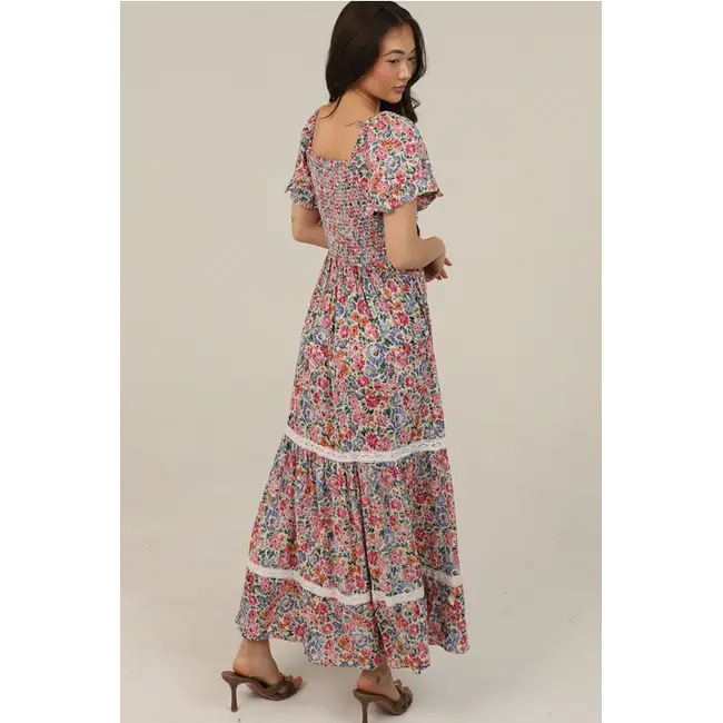 Angie Angie SS Twist Front Maxi(C4G68)