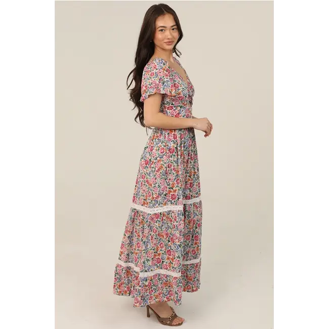 Angie Angie SS Twist Front Maxi(C4G68)