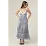 Angie Angie Smocked back Maxi Dress (C4K83)