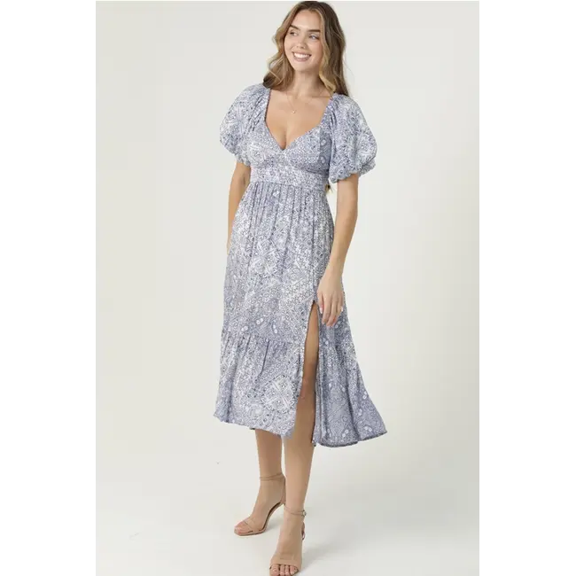 Angie Angie A Line Maxi Dress w Sweetheart Neckline(C4L55)