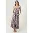 Angie Angie Spag Strap Smocked Waist Maxi Dress (C4M08)