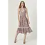 Angie Angie V-Neck Dress w/ Tie Back (C4L81)