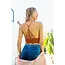 Leto High Neck Crochet Lace Trim Bralette (YL-5438)