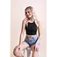 Leto High Neck Crochet Lace Trim Bralette (YL-5438)