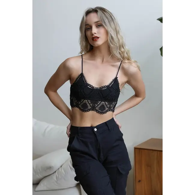 Leto Vintage Inspired Crochet Lace Overlay (YL-5532)