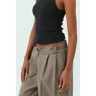 Leto Punk Style Women's Chain Belt (YB-8140)