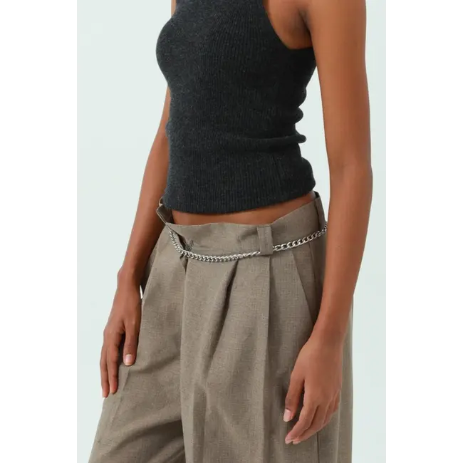 Leto Punk Style Women's Chain Belt (YB-8140)