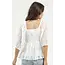 Angie Angie Twist Front elbow sleeve top (C2D99)