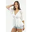 Angie Angie Twist Front elbow sleeve top (C2D99)