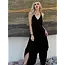 Angie Angie Vneck Knit Harem Romper (X5099)