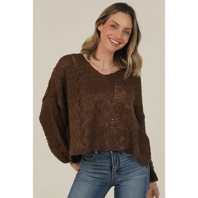 Angie Crop Pullover (XHE55)