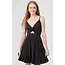 Angie Keyhole Short Dress (C4143)