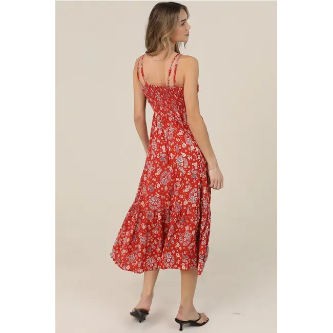 Angie Dbl Strap Maxi Dress (C4A54)