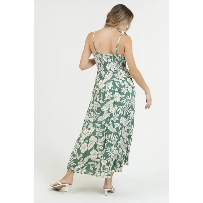 Angie Twist front maxi Dress (C4J49)