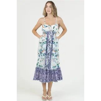 Angie Angie Spag Strap Maxi Dress (C4M41)