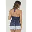 Angie Halter Top with Smocking (C2F46)