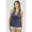 Angie Halter Top with Smocking (C2F46)