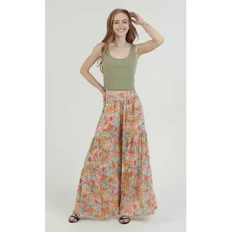 Angie Angie Palazzo Pant/lace(25R84)
