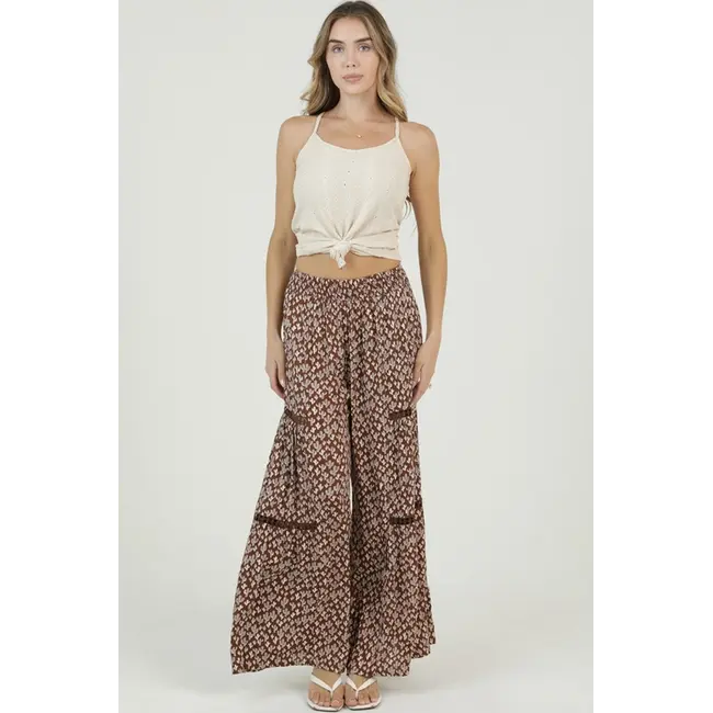 Angie Palazzo Pant/lace(25R84)