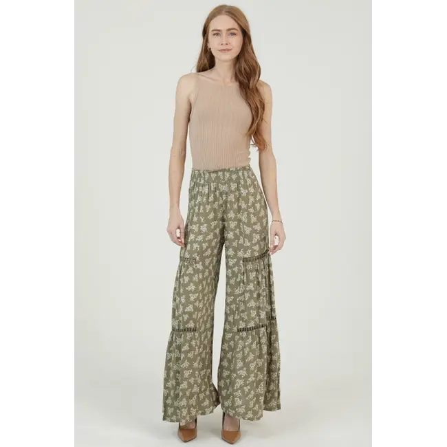 Angie Palazzo Pant/lace(25R84)