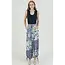 Angie Cinched Side Leg Wide Pants (B3836)